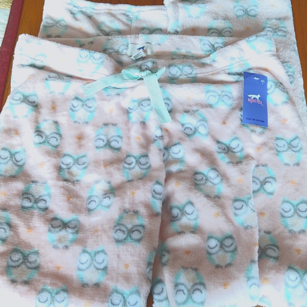 PJ bottoms sleepy owl NEW!!!